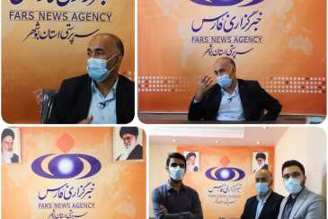 حضور مدیر عامل شرکت آب و فاضلاب استان بوشهر در خبرگزاری فارس