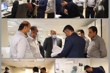 بازدید سرپرست شرکت آب و فاضلاب استان بوشهر از امور مشترکین شهرستان بوشهر