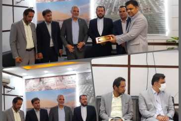 مراسم تودیع و معارفه مدیر آبفا شهرستان دیر برگزار شد