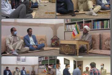نشست مدیر امور آب و فاضلاب شهرستان بوشهر با امام جمعه  عالیشهر