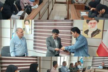کارکنان بخش مشترکین شرکت آبفا استان  بوشهر تجلیل شدند