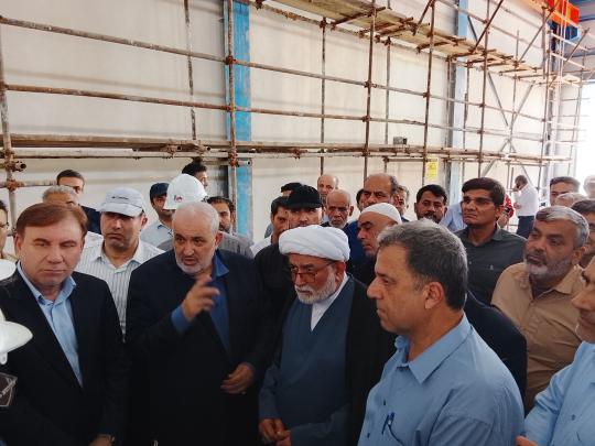 پیشرفت پروژه آب‌شیرین‌کن دیر ۸۱ درصد اعلام شد