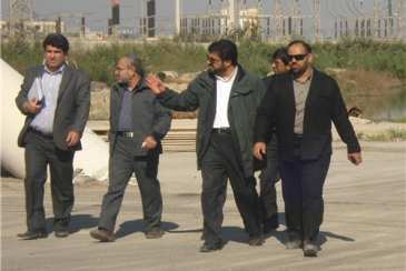 بازدید معاون نظارت بر بهرهبرداری آبفای کشور از تأسیسات آب و فاضلاب بوشهر