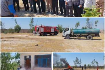 برگزاری مانور آمادگی تیم‌های عملیاتی توسط مدیریت بحران شرکت آب و فاضلاب استان بوشهر