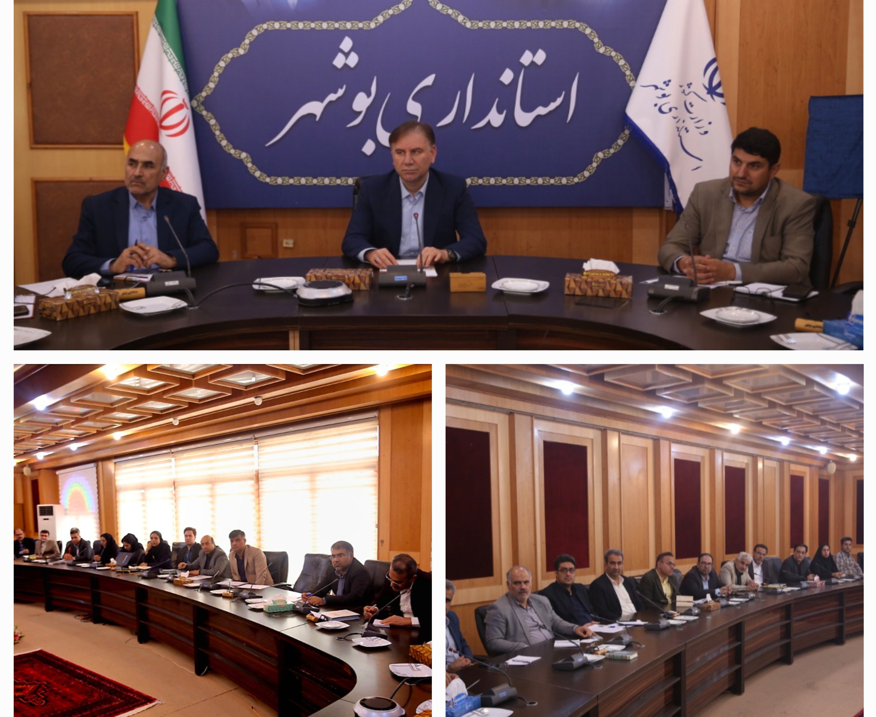 برگزاری کارگروه سازگاری با کم آبی استان بوشهر به ریاست استاندار/ تأمین اعتبارات حوزه آبرسانی استان بوشهر در اولویت است