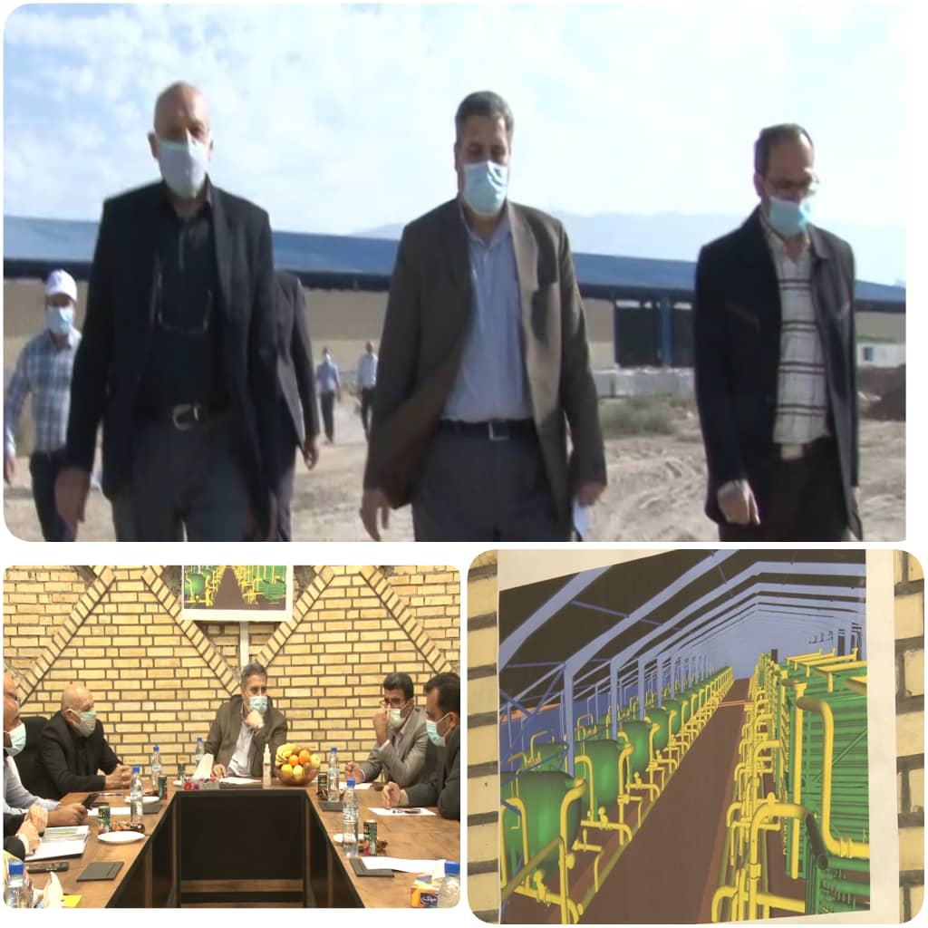 با حضور مدیر کل دیوان محاسبات استان بوشهر  روند اجرایی پروژه آب‌شیرین‌کن 28 هزار متر مکعبی سیراف - جم  مورد بررسی قرار گرفت