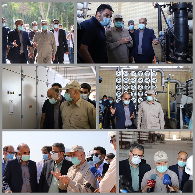 استاندار بوشهر روند اجرایی آب‌شیرین‌کن 17 و 35 هزار متر مکعب بوشهر مورد بررسی قرار داد
