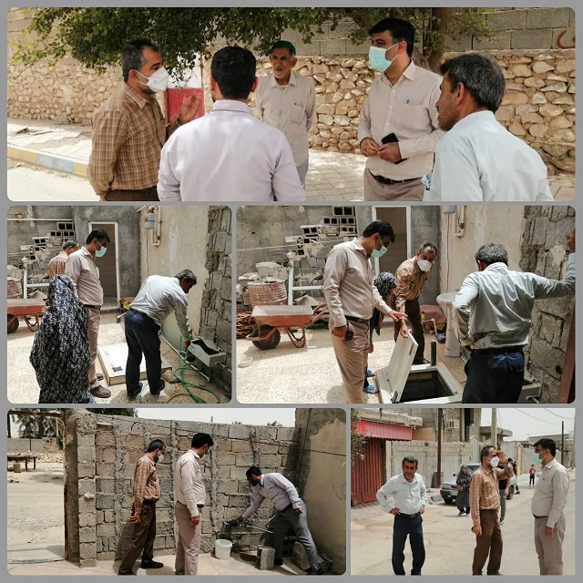 با حضور سرپرست شرکت آب وفاضلاب استان بوشهر مشکلات آب روستای چارک بررسی شد