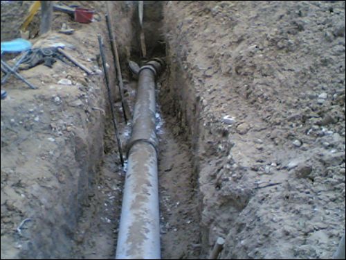 اجرای طرح نوسازی شبکه آبرسانی