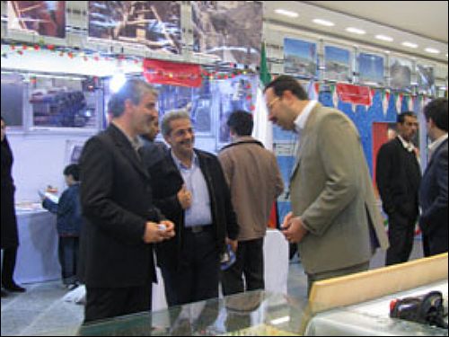 بر پائی نمایشگاه دستاوردهای سی ساله انقلاب و حضور شرکت آبفا استان بوشهر