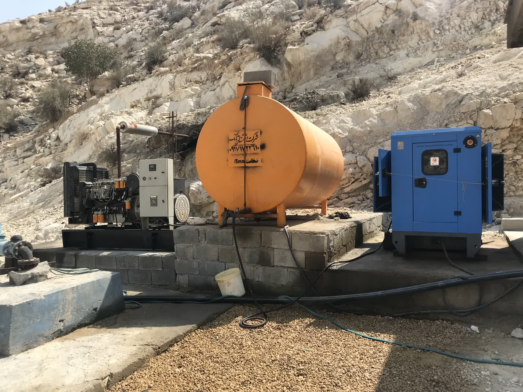  رفع مشکل کمبود آب در روستاهای لاورده و لاور گل کنگان 