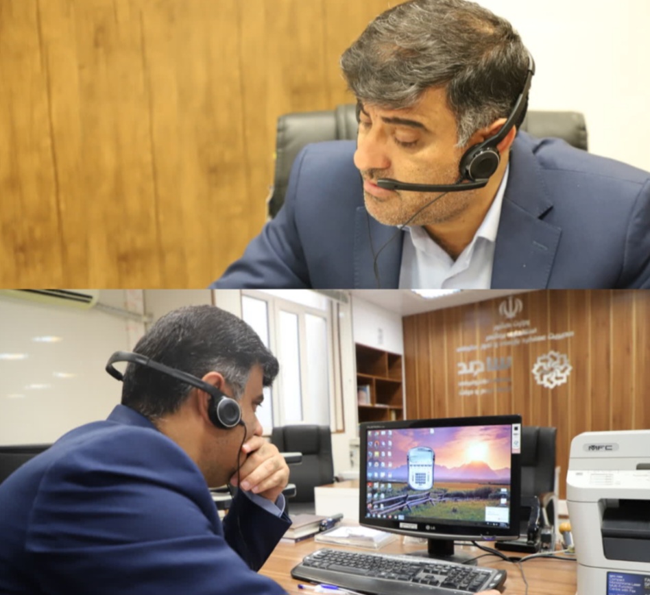 برقراری ارتباط مردمی با مدیرعامل شرکت آب و فاضلاب استان بوشهر از طریق سامانه سامد