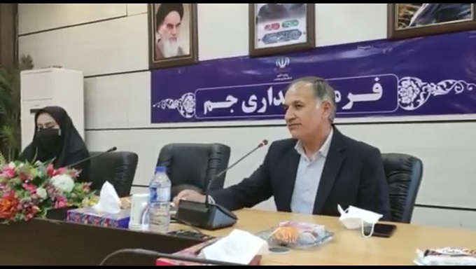 شهرستان جم برای تامین آب شرب از سفره‌های زیر زمینی استفاده می‌کند