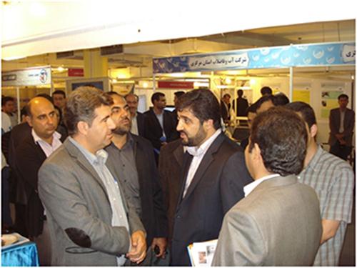 حضور شرکت آبفا استان بوشهر در نخستین جشنواره و نمایشگاه توانمندیهای بهره برداری در صنعت آب و فاضلاب کشور