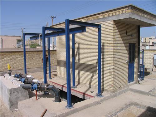 بهره برداری از سومین ایستگاه پمپاژ فاضلاب دیلم
