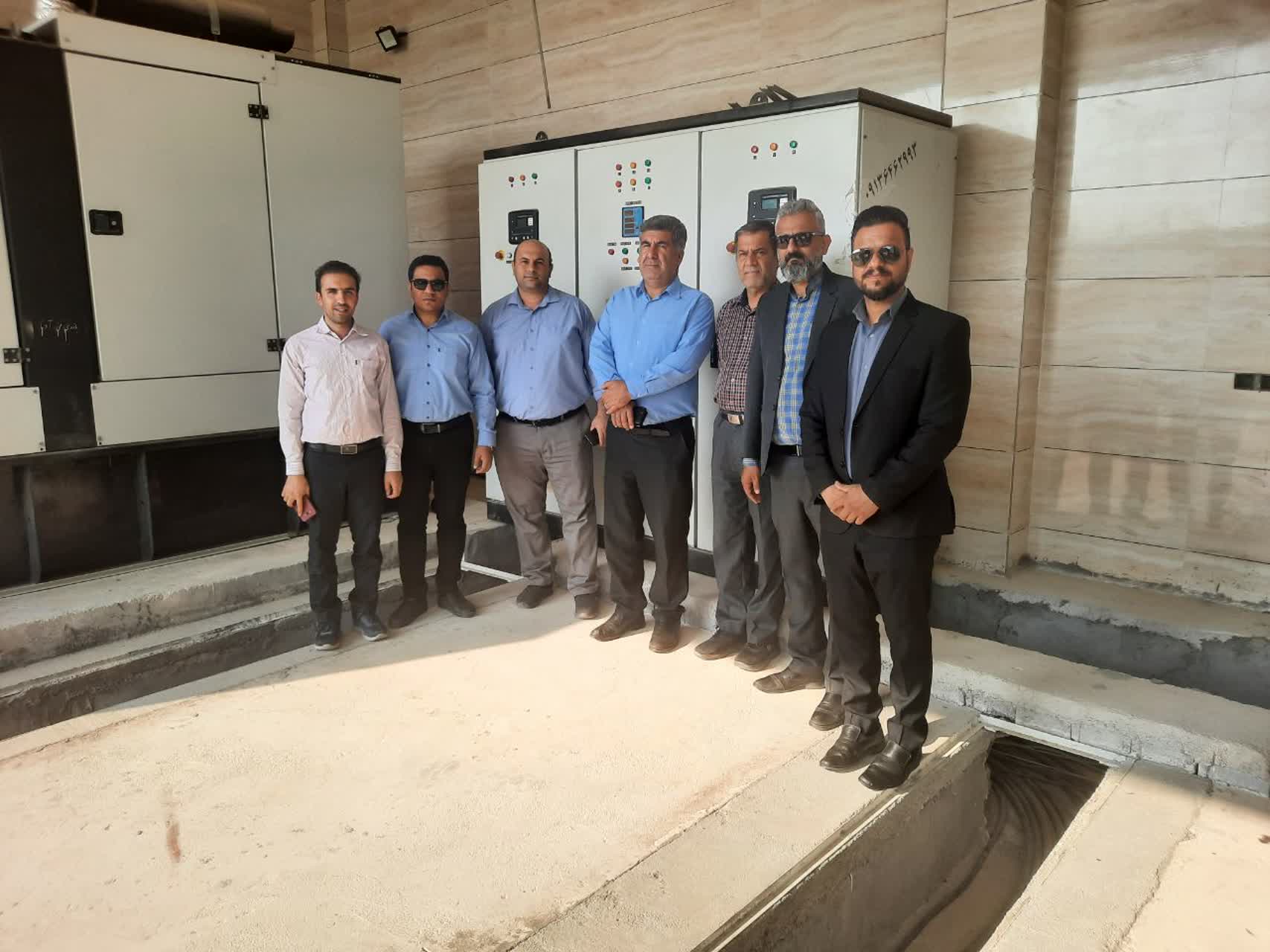 مانور ارزیابی آماده به کاری مولدهای برق اضطراری شرکت آب و فاضلاب استان بوشهر برگزار شد